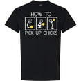 thumbnail image 3 of Inktastic How to Pick Up Chicks Funny T-Shirt, 3 of 5
