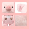 thumbnail image 4 of Juguetes de Peluche de Cerdito de Dibujos Animados Decoración de Sofá de Habitación Agradablemente Sorprendida Cerdito Lindo Muñecas de Animales de Confort Regalos de Navidad para Niños, 4 of 8