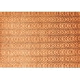 thumbnail image 1 of Ahgly Company Indoor Rectangle Abstract Orange Contemporary Area Rugs, 7' x 9', 1 of 1