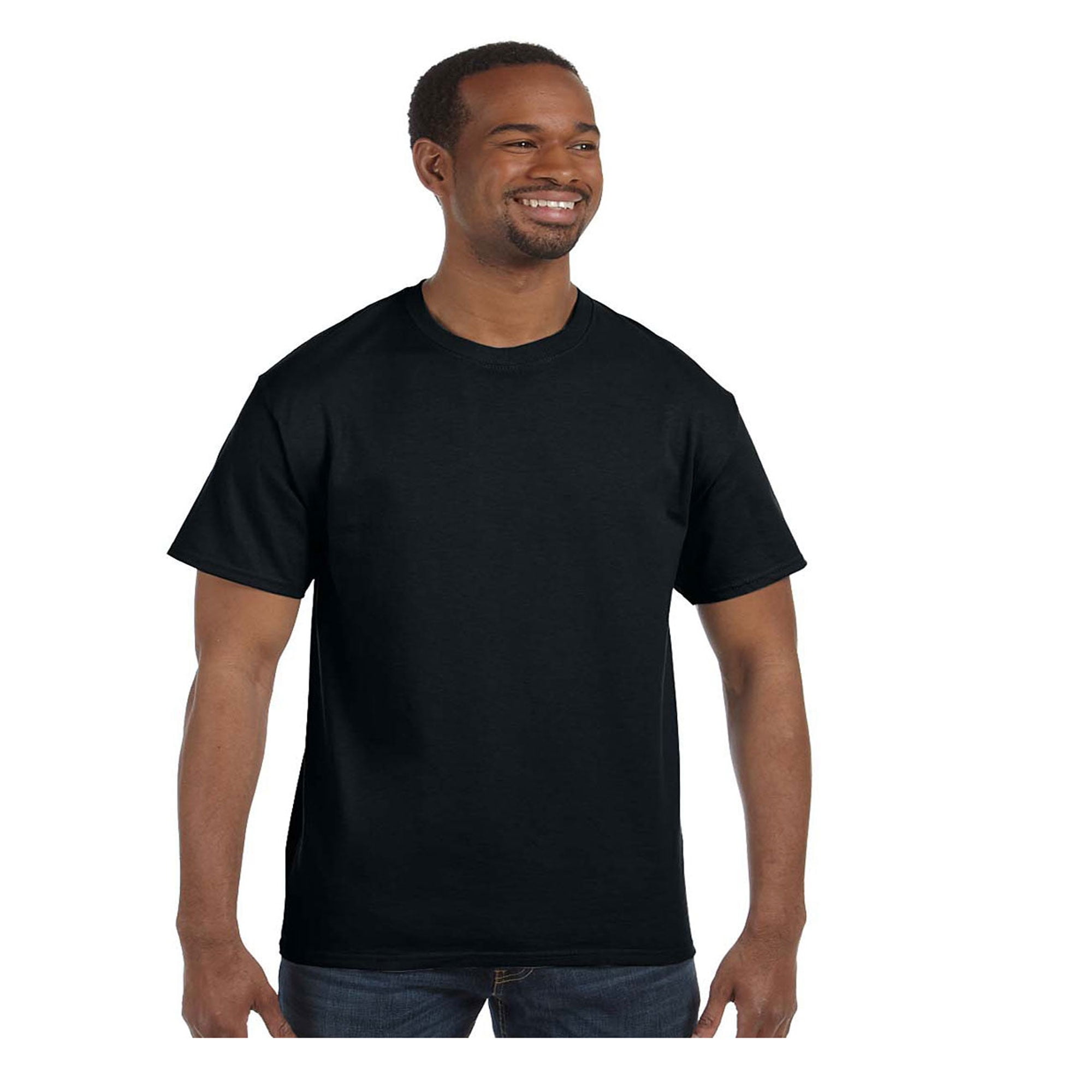 GILDAN SoftStyle Adult V-Neck Tee in Navy
