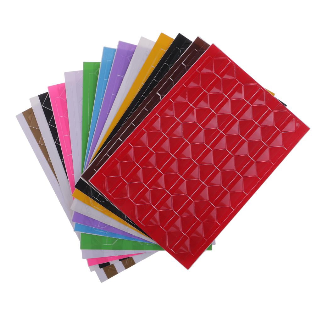 102pcs/Sheet Self Adhesive Photo Album Corners Stiers Scrapbook Holders