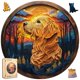 thumbnail image 1 of Puzle de madera Jiroinlly 3D Golden Retriever 500 piezas, 1 of 3