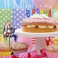 thumbnail image 2 of 10Pcs Cake Decoration Fashion Acrylic Cake Topper for Party, 2 of 4