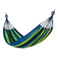 thumbnail image 2 of Hamaca de campamento Baoblaze portátil para 1 a 2 personas con Bolsa de almacenamiento Azul Verde, 2 of 6
