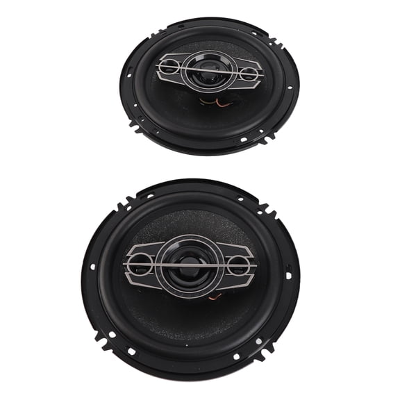 Professional 6 Inch Coaxial Car Speakers 600W High Power Loudspeaker / 15.2 cm Audio System Upgrade Twin Pack