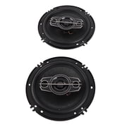 Professional 6 Inch Coaxial Car Speakers 600W High Power Loudspeaker / 15.2 cm Audio System Upgrade Twin Pack