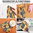 thumbnail image 7 of BZSMCE Kitchen Towels Creative Sunflower Pattern Pattern Durable Kitchen Towel, 7 of 7