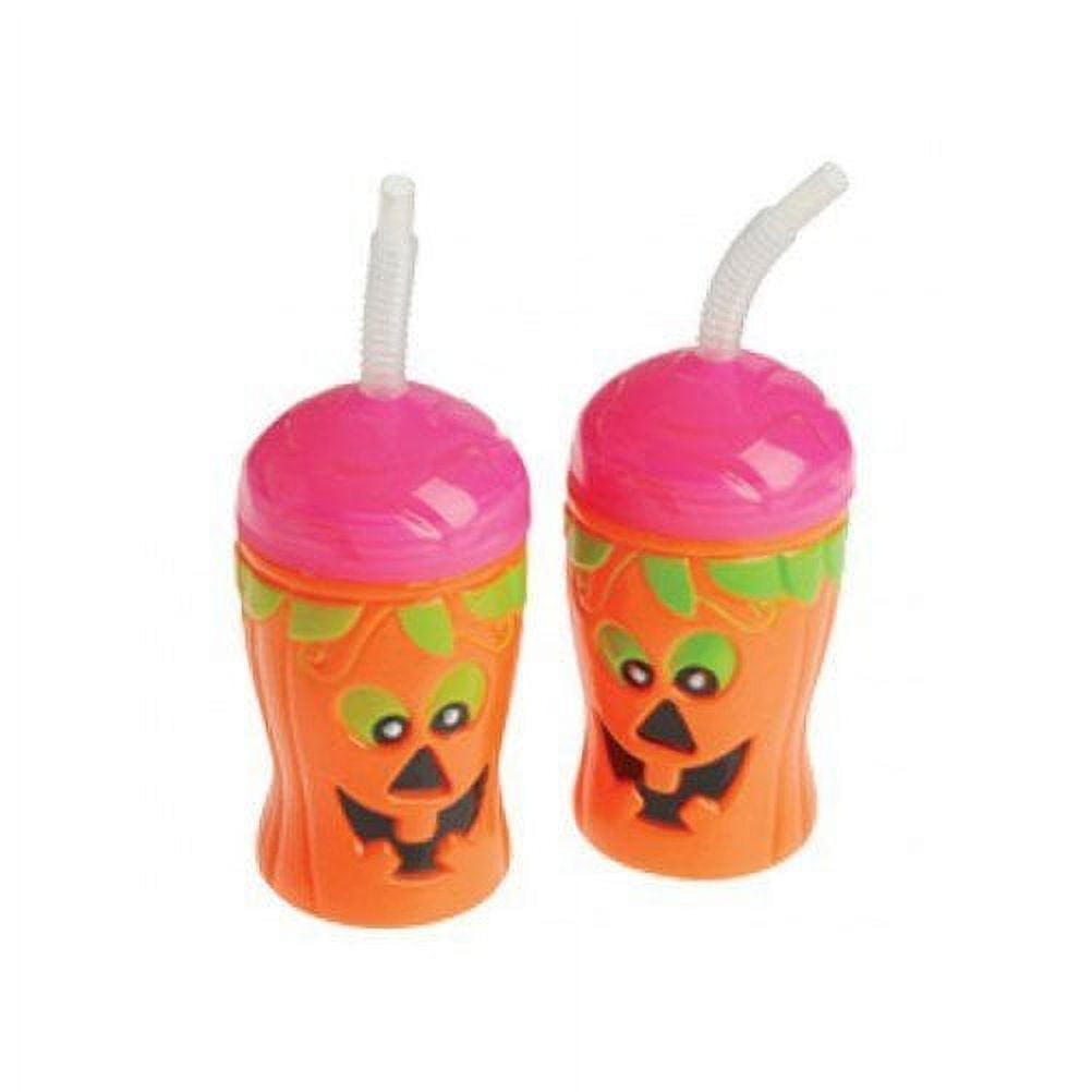 Halloween Pumpkins Insulated Stainless Steel Water Bottle for Kids Toddlers  Steel Cup with Straw & Handle Kids Cups for School Boys Girls Office