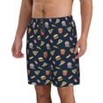 thumbnail image 2 of Fotbe Fastfood Trajes de Baño Estampados para Hombre, Shorts de Verano de Secado Rápido, Ropa de Playa, Bañadores-Medium, 2 of 6