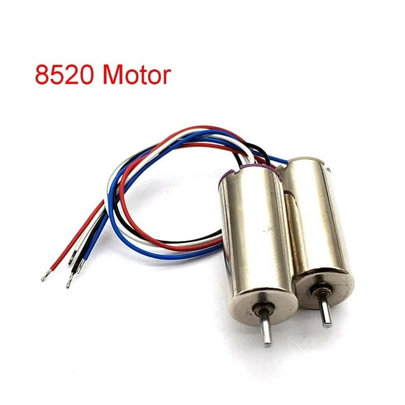 Tongliya 1 pair of alloy 8520 motor quadcopter original motor forward and reverse motor red and blue lines + black and white lines