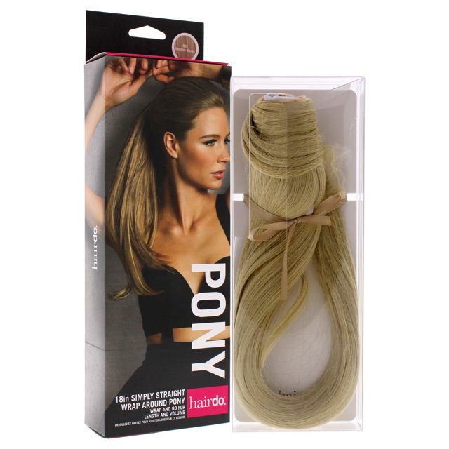 Simply Straight Pony - R22 Blond Suédois par Hairdo pour Femmes - Extension de Cheveux 18 Pouces