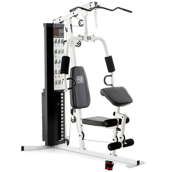 Marcy Home Gym Workout Station with Weights, Fully Body Training System