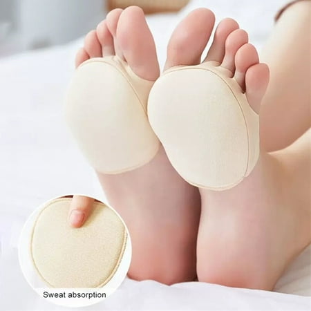 

SPRING PARK 1 Pair Women Half Foot Toe Toe Shape Correction Breathable Half-socks Socks High Heels Summer Breathable Casual