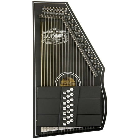 Oscar Schmidt 21 Chord 1930'S Autoharp Reissue - Black - OS73C