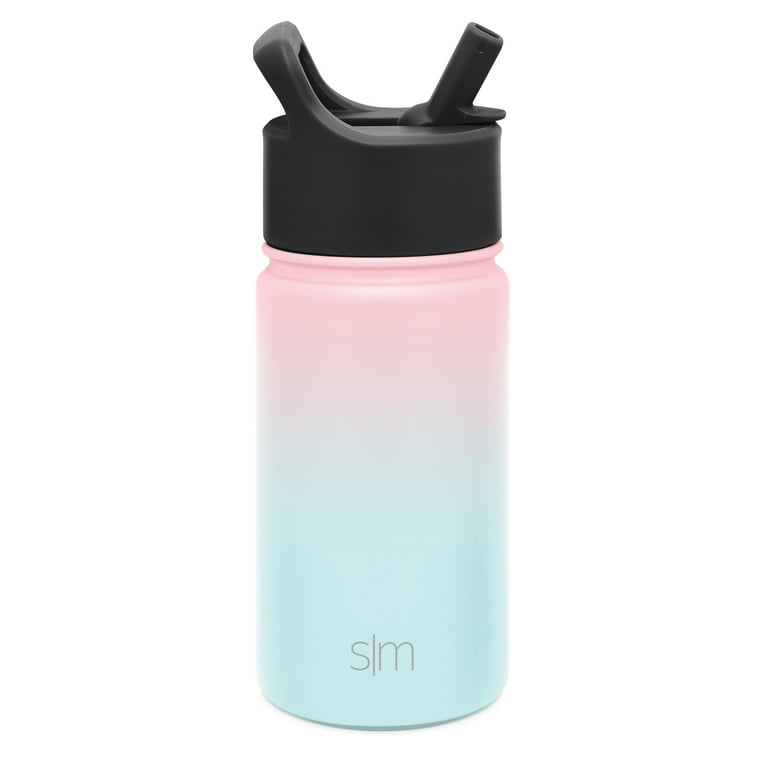 Simple Modern 32 oz Summit Water Bottle with Straw Lid - Gifts for Men &  Women Hydro Vacuum Insulated Tumbler Flask Double Wall Liter - 18/8  Stainless Steel Ombre: Sweet Taffy 
