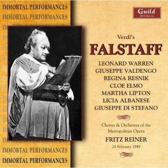 Warren / Valdengo - Falstaff 1949 - Music & Performance - CD