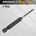 thumbnail image 3 of Uxcell T8 Torx Impact Screwdriver Bit 1/4" Hex Shank 3" Long Magnetic No Hole, 3 of 7