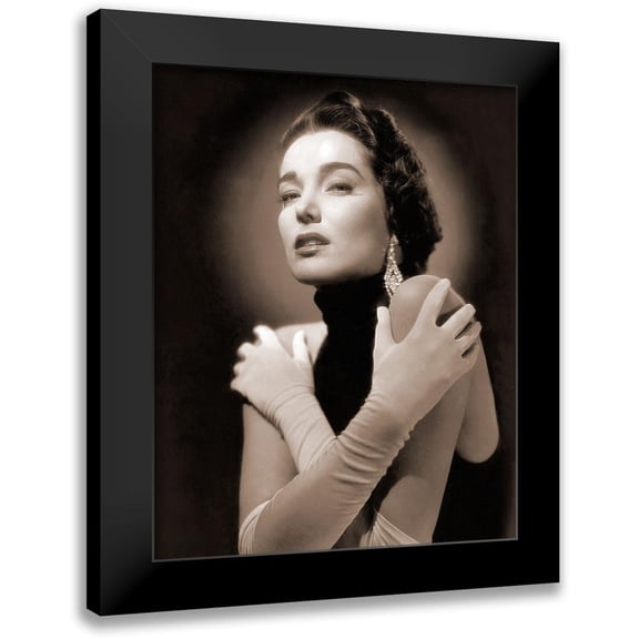 Hollywood Photo Archive 12x14 Black Modern Framed Museum Art Print Titled - Julie Adams