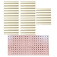thumbnail image 1 of Sewing Thread Holder Wall Mount Shelf Sewing Thread Organizer for Braid Knitting Pink 60.5cmx29cm, 1 of 8