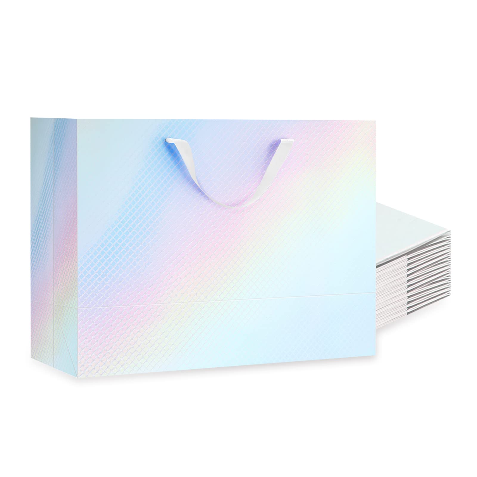 12 Large Gift Bags 16x6x12 Inches, Christmas Extra Large Gift Bags with