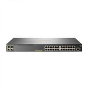 HPE Aruba 2930F 24G PoE+ 4SFP+ - Switch - L3 - managed - 24 x 10/100/1000 (PoE+) + 4 x 1 Gigabit / 10 Gigabit SFP+ (uplink) - rack-mountable - PoE+ (370 W)