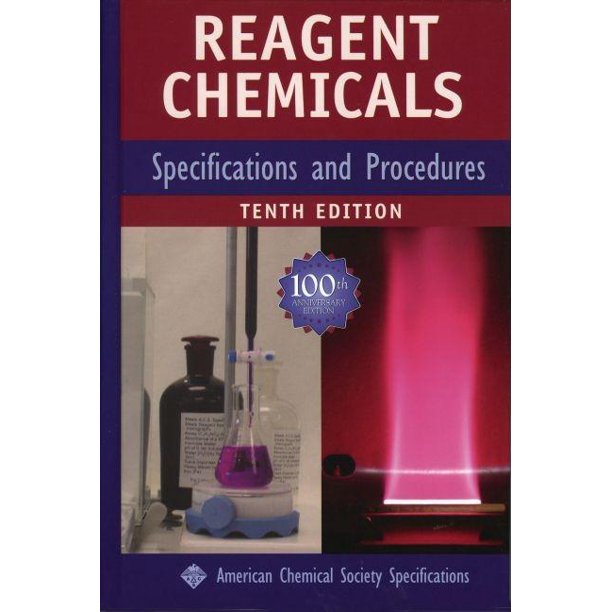 American Chemical Society Publication Reagent Chemicals