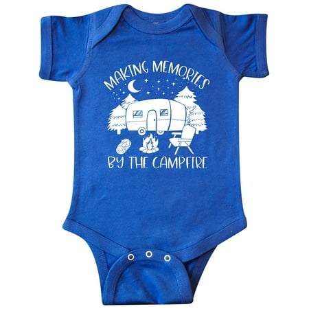 

Inktastic Making Memories By The Campfire Gift Baby Boy or Baby Girl Bodysuit