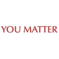 thumbnail image 2 of CafePress - You Matter Opt Red Travel Mug - Insulated Stainless Steel Travel Tumbler 20 oz., 2 of 3