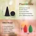 thumbnail image 2 of 50 Unscented Charcoal Incense Cones 1" TOPFLOW - 100% Natural Blanks - Great for DIY Aromatherapy Incense Making, Burner and Holder, 2 of 7
