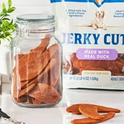 Golden Rewards Adult Dry Dog Jerky Cut Treats with Real Duck, 36 oz Bag