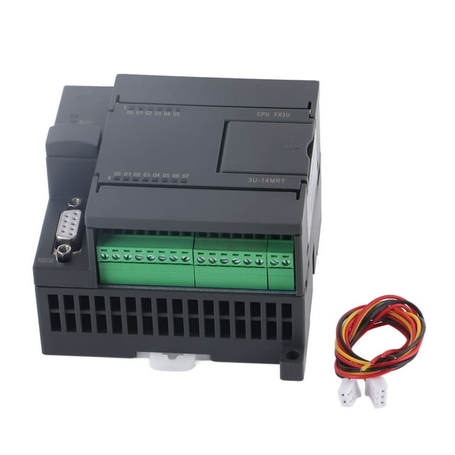 Controlador de módulo lógico programable PLC, placa de control industrial, CC 24 V, 8 entradas, 6 salidas, puerto analógico RS485.