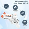 thumbnail image 2 of Adjustable VR Gunstock Grip Handle Attachment for Enhanced FPS Gaming - Compatible with Meta Quest 3 / 3S, 2 of 7