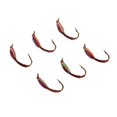 thumbnail image 3 of 6x Señuelo Zumbador Ninfa Trucha Pesca Cebo Vivo Moscas Atención Gran Pescado Diversión, 3 of 8