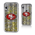 thumbnail image 3 of San Francisco 49ers iPhone Text Backdrop Design Glitter Case, 3 of 5