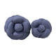 thumbnail image 2 of 2 broches de flores de camelia, alfileres de flores de tela, accesorios para el cabello hechos a mano, tela vaquera Azul oscuro, 2 of 9