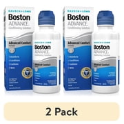 (2 pack) Boston ADVANCE Conditioning Contact Lens Solution and Cleaner for Rigid Gas Permeable Lenses, 3.5 fl oz