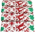 thumbnail image 5 of Reindeer and Doves Rectangular Christmas Table Runner - 72", 5 of 6
