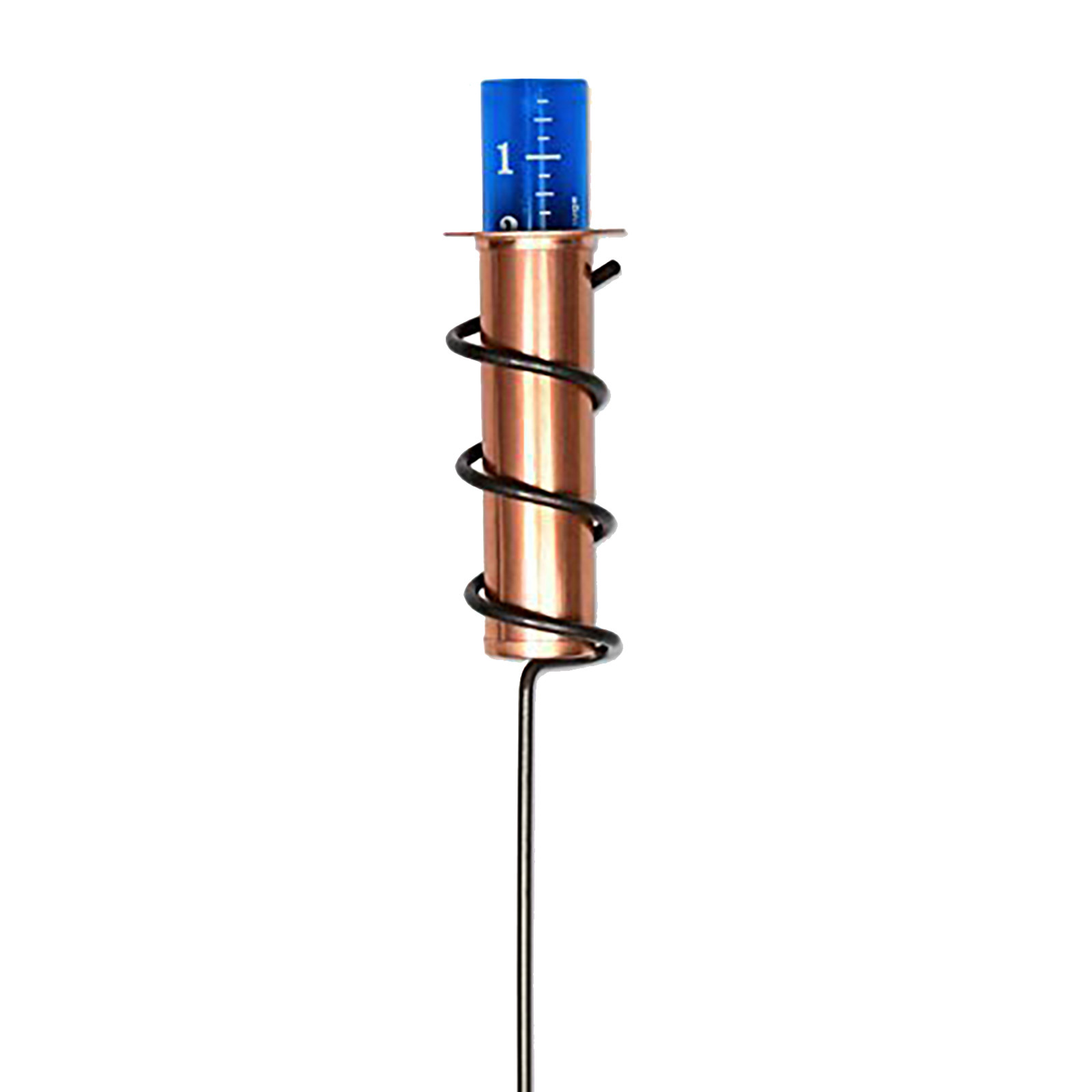 Drppepioner Rain Gauge Floating Copper Rain Gauge Garden Water Gauge