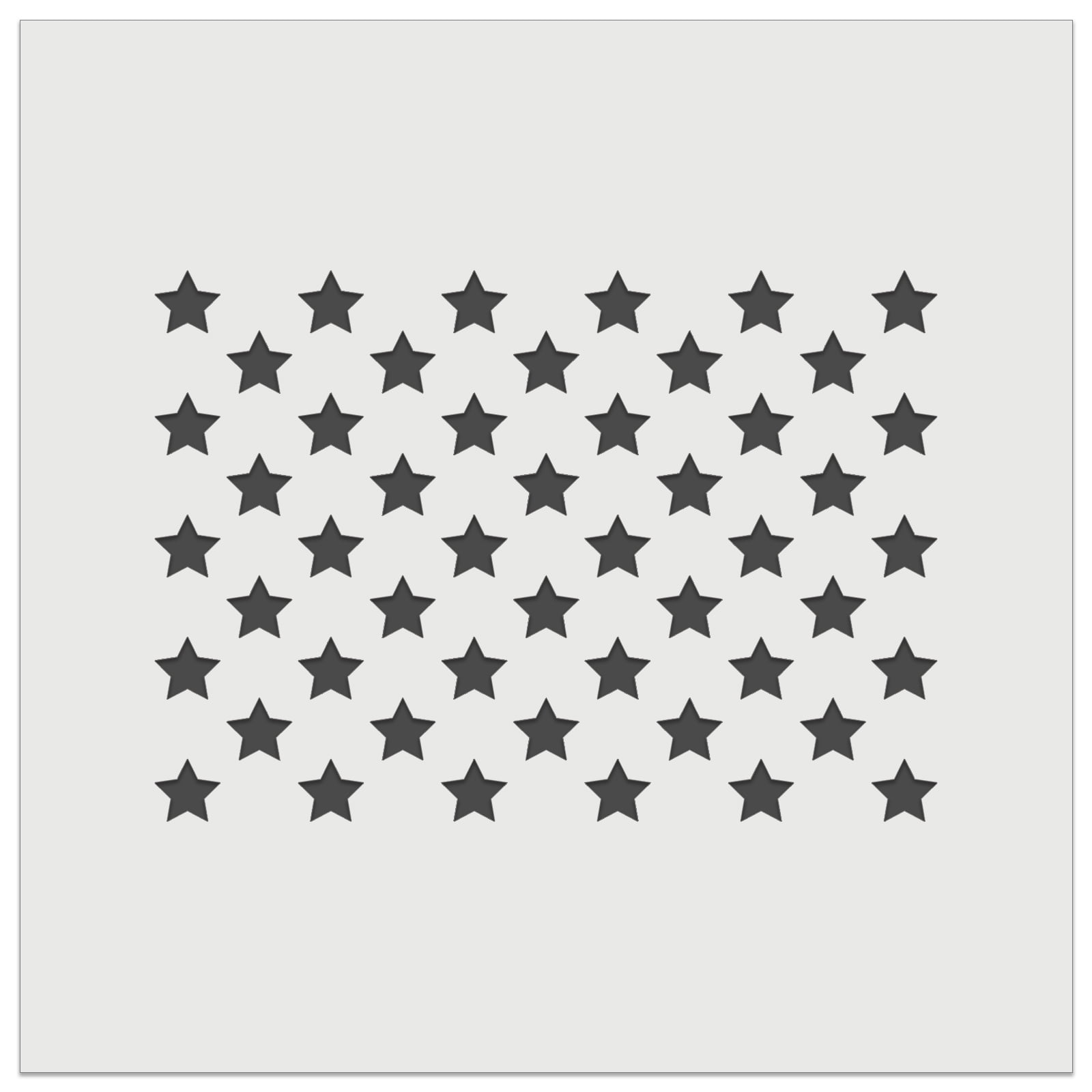 American Flag 50 Star Stencil Template 10.5*14.82" Painting on Wood ge* wangg2 