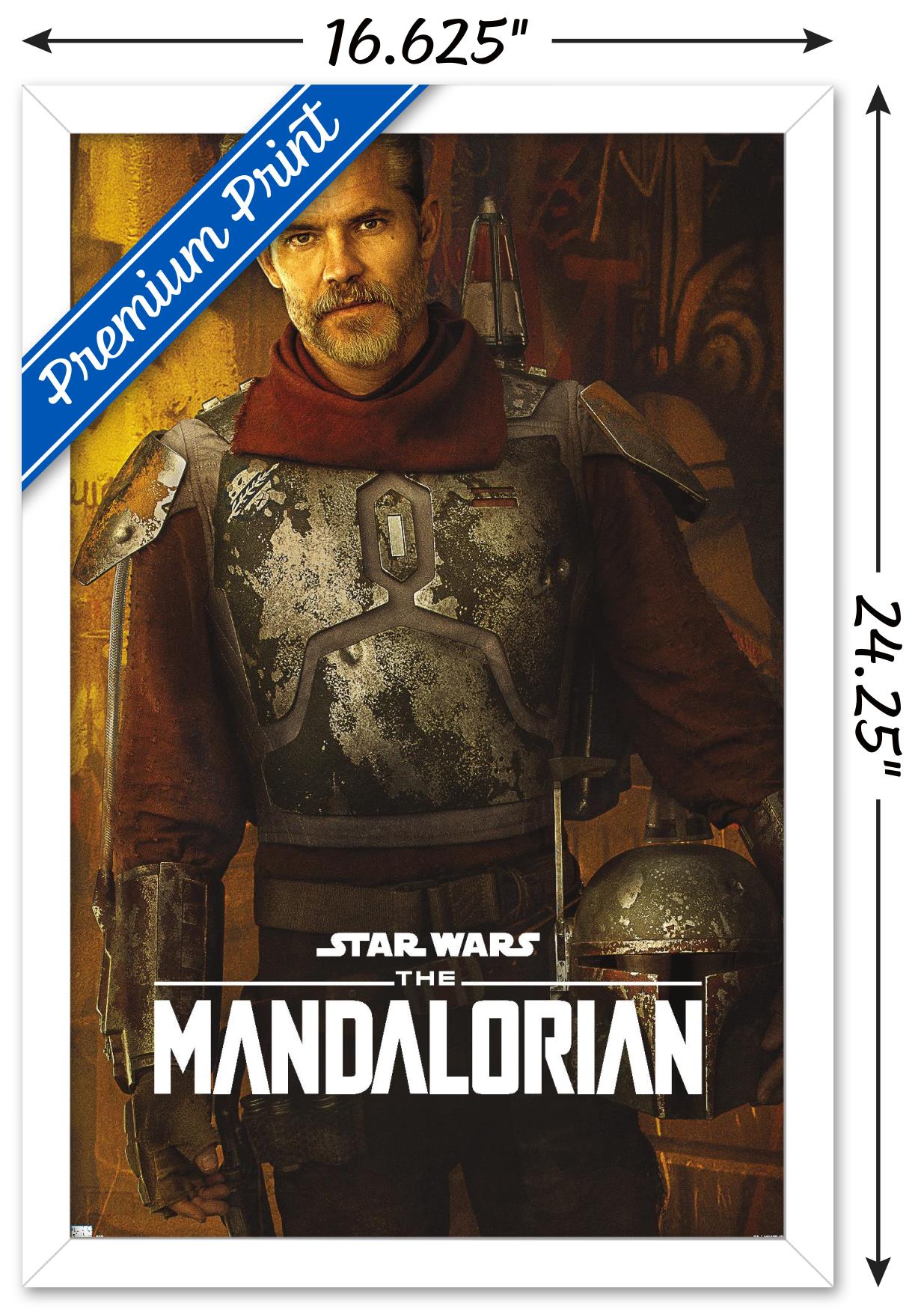 Star Wars: The Mandalorian Season 2 - Cobb Vanth Wall Poster, 14.725" x 22.375", Framed - image 3 of 5