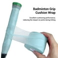 thumbnail image 4 of Badminton Grip Cushion Wrap,Badminton Grip Cushion Wrap 60mm Width 20m Length Excellent Shock Absorption Tennis Racket Grip Tape Backing Film, 4 of 7