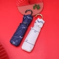 thumbnail image 2 of Compact Folding Umbrella, Cute,Easy Carrying Travel Rain Umbrella, Navy, 2 of 6