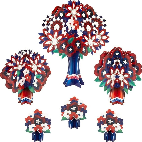 Cheerland Patriotic Centerpiece for Independence Day, Memorial Day, Birthdays