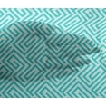thumbnail image 4 of oneOone Viscose Chiffon Fabric Greek Key Geometric Print Sewing Fabric BTY 42 Inches Wide, 4 of 5