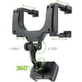 thumbnail image 2 of Merkury Innovations Rearview Mirror Car Mount Grip for Universal Smartphones, Multimedia Devices, GPS Units, Fits, 2 of 5