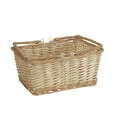 thumbnail image 6 of Household Essentials Woven Market Basket, Handwoven Willow Weave, Stylish Handles with Durable Metal Anchors, Classic and Versatile, Attractive, Spacious, Lightweight, Natural, 6 of 8