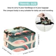 thumbnail image 5 of Flamingo Travel Portable Jewelry Organizer Box for Rings, Earrings, Necklaces, Bracelets, and More - Suitable for Girls and Women, 5 of 6