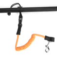 thumbnail image 2 of Sywqhk Elástico Kayak Canoa Paddle Leash Tabla de surf Surf Cuerda de seguridad (Naranja) Sywqhk Alta Calidad, 2 of 5