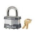 thumbnail image 2 of Master Lock 1-3/4 In. (44Mm) Wide Laminated Steel Pin Tumbler Padlock Keyed Alike -, 2 of 2