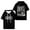 Black, variant on Kevin Gates Luca Brasi 4 Merch Hooded T-Shirts Women Men Short Sleeve Tee Casual Fashion Clothes